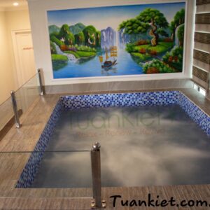 Bể sục xây Jacuzzi dành cho 4-6 người