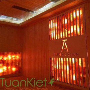 Phòng xông hơi đá muối spa mẫu 04