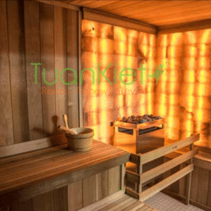 Phòng xông hơi đá muối spa mẫu 06