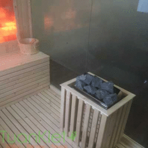 Phòng xông hơi sauna vách đá muối 01