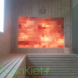 Phòng xông hơi sauna vách đá muối 01