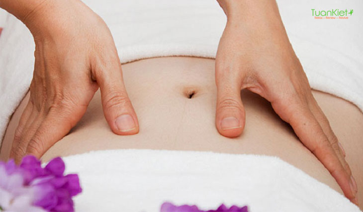 Cách giảm mỡ bụng sau sinh bằng phương pháp massage