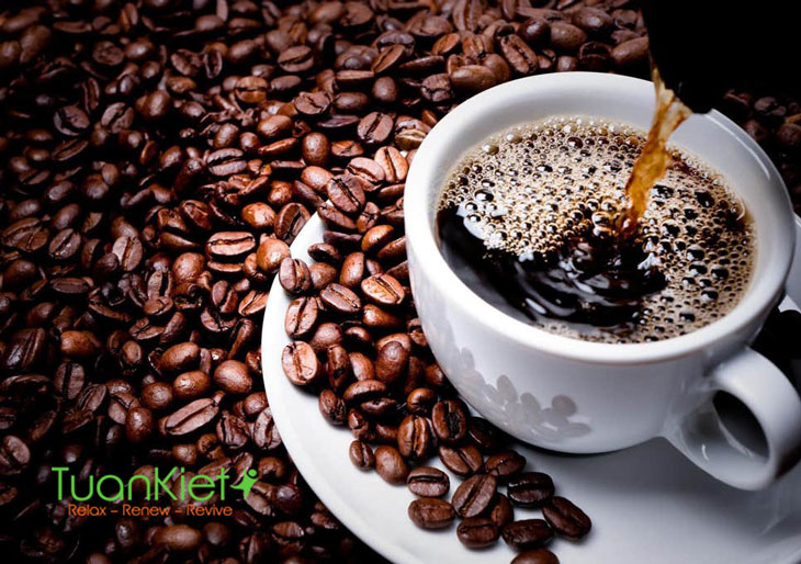Caffeine chiếm phần trăm lớn trong hạt