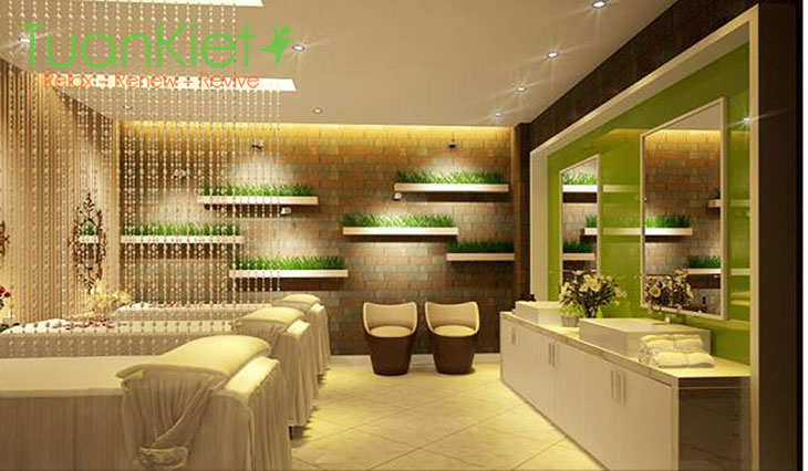 Tiêu chuẩn trong trang trí thiết kế spa mini